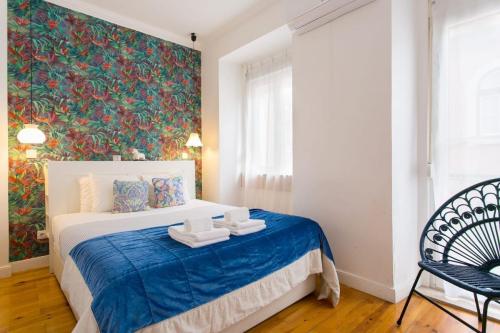Principe Real beautiful 3 bedrs flat! Great WI-FI!