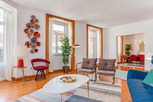 Baixa most luminous 3 BDR flat!! Great WI-FI!