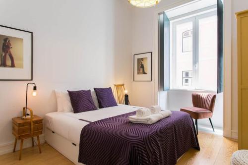 Awarded 3 bedrooms upscale flat@Chiado/Bairro Alto