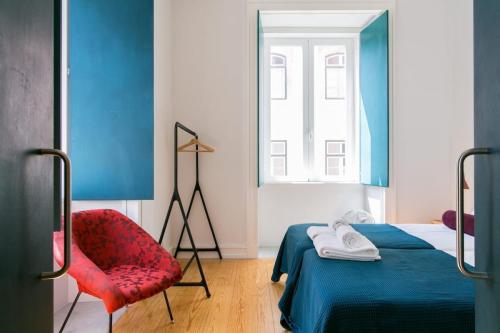 Awarded 3 bedrooms upscale flat@Chiado/Bairro Alto