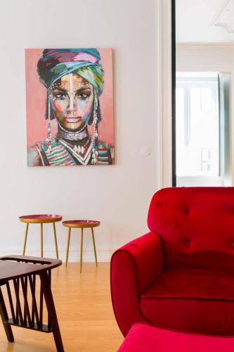 Awarded 3 bedrooms upscale flat@Chiado/Bairro Alto