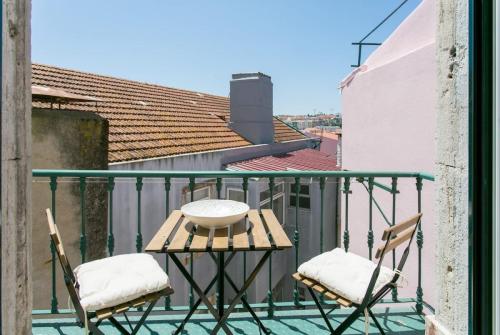 Principe Real Duplex w/balconies and RIVER views!